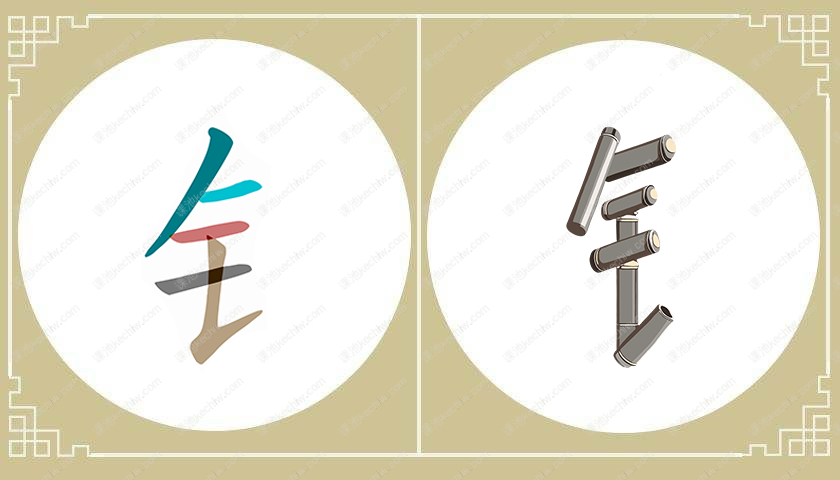 钅字旁